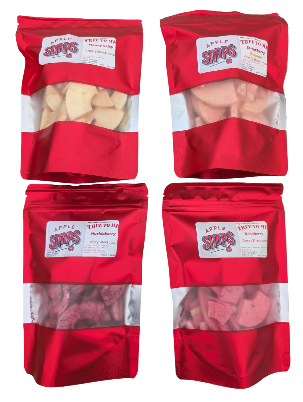 Apple Snaps: Combo Pack - Freeze Dried Apples